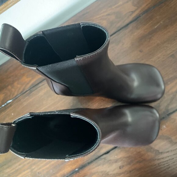 BOTTEGA VENETA 677271 Women's Brown Leather Storm Ankle Boots, 36.5 37.5 39.5 - Picture 12 of 12